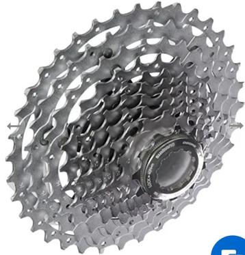 Combo XT Cassette MTB 11-34 tands 10-sp KMC X10 SL GOLD kett