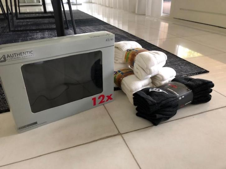 herensokken, Kleding | Heren, Sokken en Kousen, Nieuw, Maat 43 t/m 46, Zwart, Ophalen