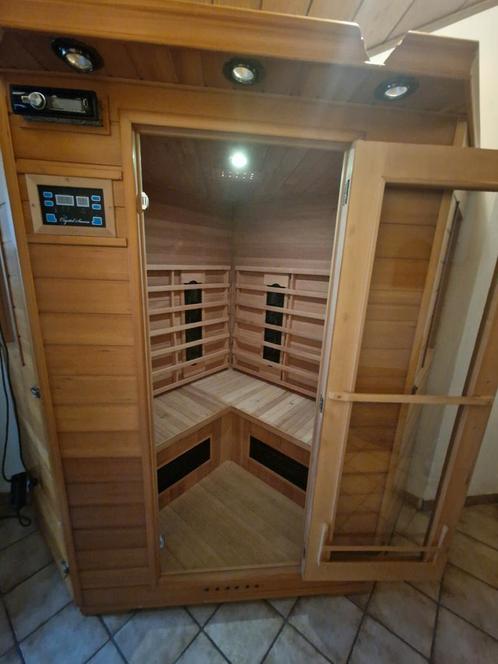 Demontabele 4 persoons infrarood sauna, Sport en Fitness, Sauna, Zo goed als nieuw, Ophalen