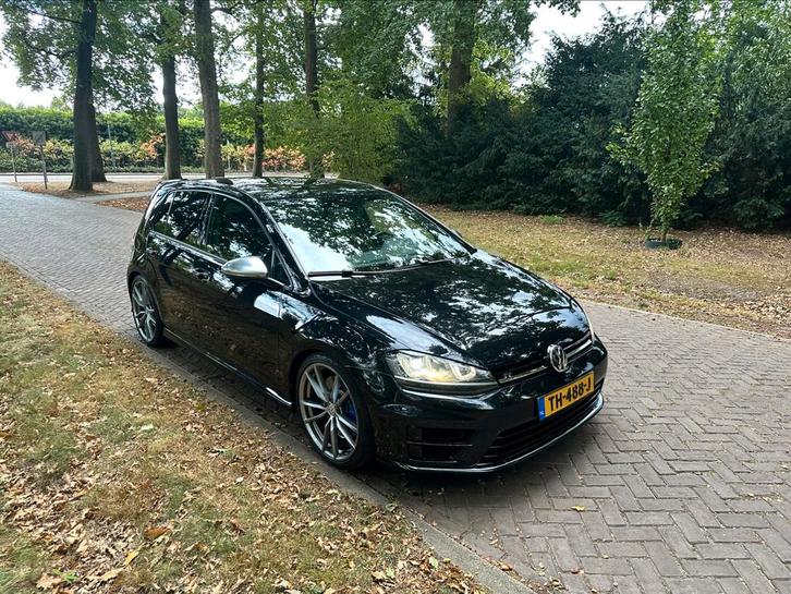 Volkswagen Golf R 2014 Zwart Virtual cockpit oem, Auto's, Volkswagen, Particulier, Benzine, Stationwagon, Geïmporteerd, Zwart