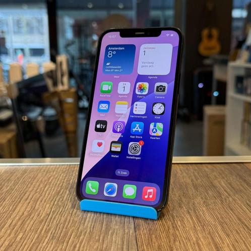 Apple iPhone 12 128GB Zwart Accu 79% | Nette staat met garan, Telecommunicatie, Mobiele telefoons | Apple iPhone, Zo goed als nieuw