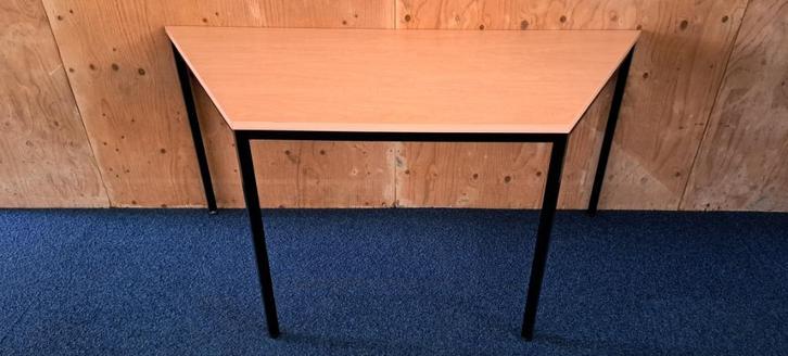 kantinetafel / trapeziumtafel 160-80 * 70*75, Huis en Inrichting, Tafels | Eettafels, Gebruikt, 50 tot 100 cm, 150 tot 200 cm
