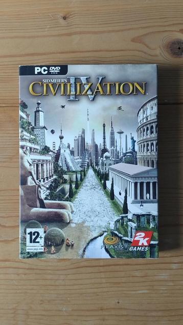 Sid Meier’s Civilization IV PC – handleiding & doos zijn top beschikbaar voor biedingen