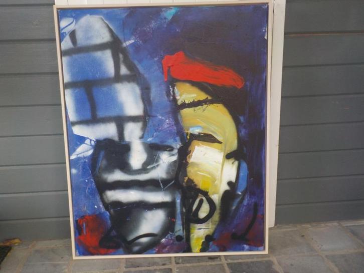 HERMAN BROOD, Antiek en Kunst, Kunst | Schilderijen | Modern, Ophalen of Verzenden