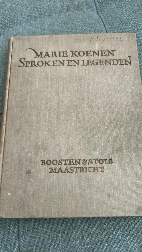 Marie Koenen Sproken en Legenden 2e druk 1923, Boeken, Sprookjes en Fabels, Gelezen, Ophalen of Verzenden