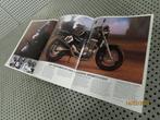 Mooie folder / kleurenfolder openklapmodel Honda CB1000 '93, Ophalen of Verzenden, Gebruikt, Motoren