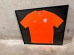 Shirt Nederlands elftal ingelijst & gesigneerd Frank de boer, Shirt, Overige binnenlandse clubs, Ophalen of Verzenden, Zo goed als nieuw