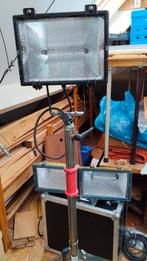 Bouwschijnwerper met statief, Ophalen, Gebruikt, Met statief, Lamp met armatuur