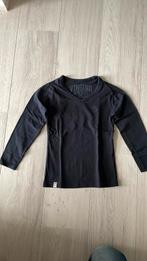 Zwarte longsleeve Vingino model ‘Jake’ maat 116, Jongen, Gebruikt, Ophalen of Verzenden, Shirt of Longsleeve