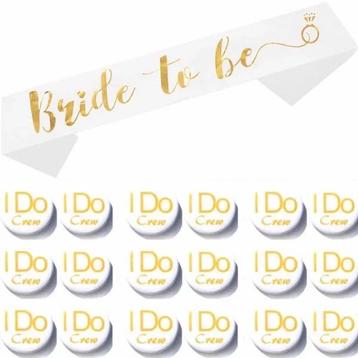 Bride to Be en I Do crew set 19-delig voor 15,95! beschikbaar voor biedingen