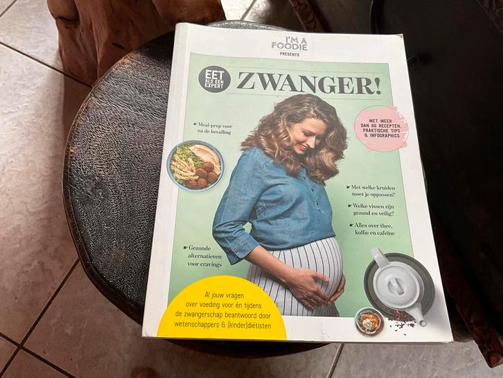 Eet als een expert zwanger! I’m a Foodie, Boeken, Zwangerschap en Opvoeding, Gelezen, Zwangerschap en Bevalling, Ophalen of Verzenden