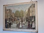 Oude schoolplaat: Het Haagsche Voorhout, Ophalen of Verzenden, Geschiedenis