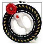 NIEUW Vlieger haspel 300meter gevlochtenlijn 35KG trekkracht, Ophalen of Verzenden, Nieuw, Eenlijns, Vlieger