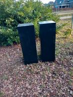 Zwarte pilaren / zuilen 2 stuks, Ophalen, Gebruikt
