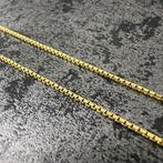 14 karaats gouden ketting massief model venetiaans, Sieraden, Tassen en Uiterlijk, Kettingen, Ophalen of Verzenden, Nieuw, Goud