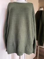 trui Knowledge XL 44/46  mosgroen, Maat 46/48 (XL) of groter, Zo goed als nieuw, Groen, Knowledge Cotton