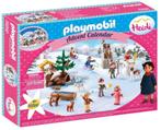 Playmobil 70260 Adventskalender Heidi, Ophalen of Verzenden, Zo goed als nieuw, Complete set