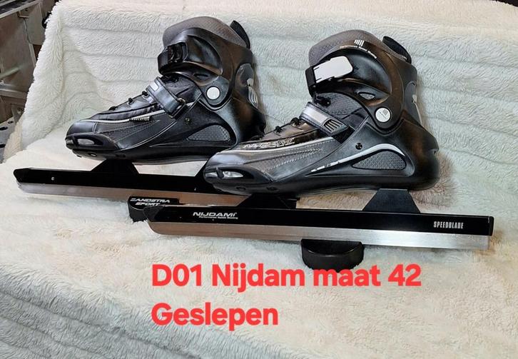 Zeer nette Nijdam Combi Noren Maat 42 Geslepen!, Sport en Fitness, Schaatsen, Zo goed als nieuw, Combinoren, Nijdam, Ophalen of Verzenden