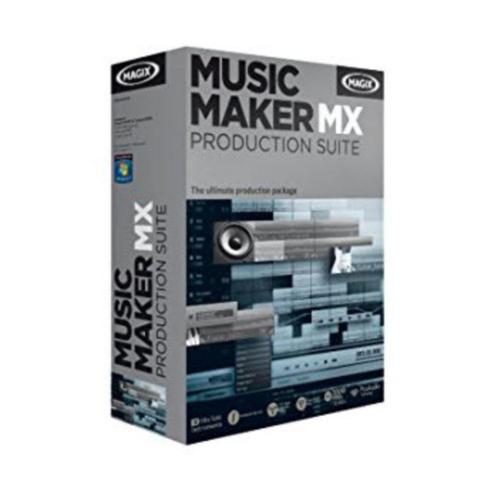 Magix Music Maker MX Production Suite voor PC, Computers en Software, Audio-software, Nieuw, Windows, Verzenden