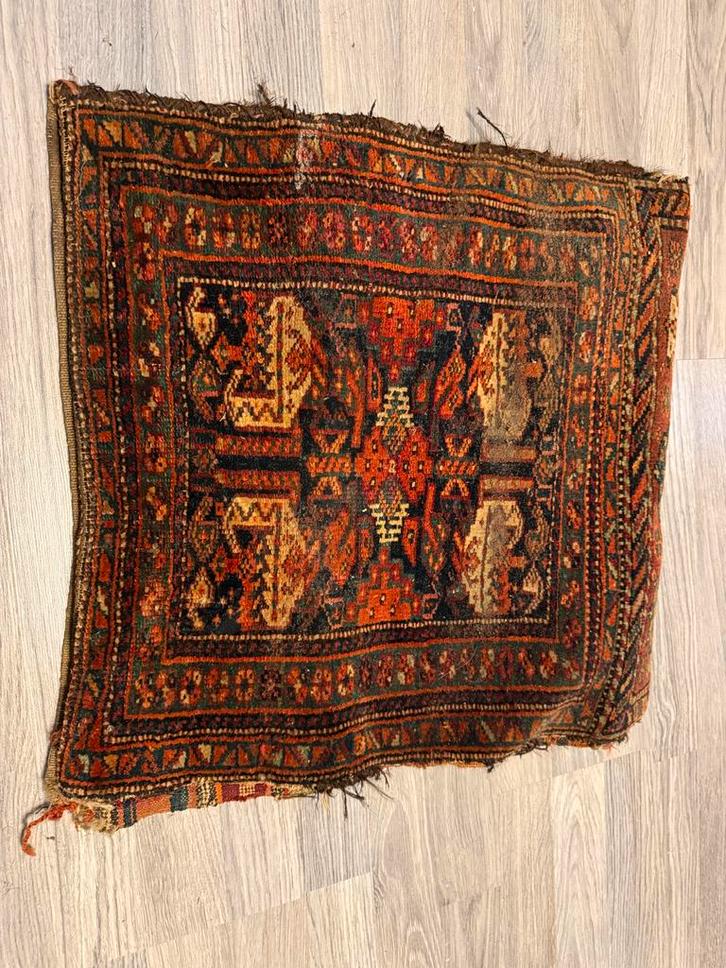 Perzisch Kussen - Authentiek en Uniek, Huis en Inrichting, Stoffering | Tapijten en Kleden, Gebruikt, 50 tot 100 cm, 50 tot 100 cm