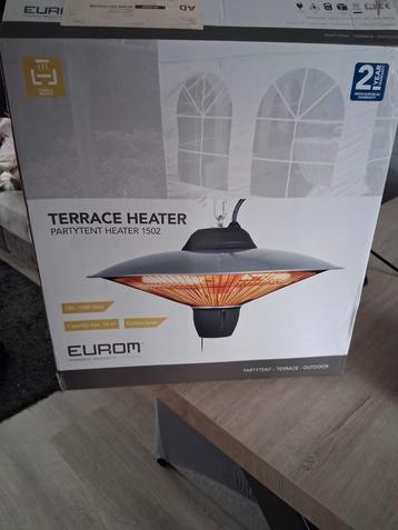 Hangende terras heater beschikbaar voor biedingen