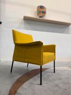 Design on Stock Limec Fauteuil Ploegwool Geel design stoel, Huis en Inrichting, Fauteuils, 75 tot 100 cm, Ophalen of Verzenden