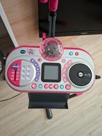 VTech soundmachine dj karaoke set, Kinderen en Baby's, Speelgoed | Vtech, Ophalen of Verzenden, Zo goed als nieuw