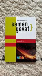 Samengevat Wiskunde A Vwo, Ophalen of Verzenden, Zo goed als nieuw, VWO, Wiskunde A