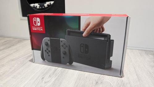 Nintendo Switch V1 2017, Spelcomputers en Games, Spelcomputers | Nintendo Switch, Gebruikt, Switch Original, Met 2 controllers