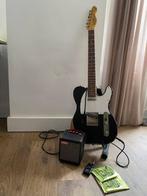 Telecaster Vintage V59 Icon, Distressed Black + gigbag, Muziek en Instrumenten, Snaarinstrumenten | Gitaren | Elektrisch, Gebruikt