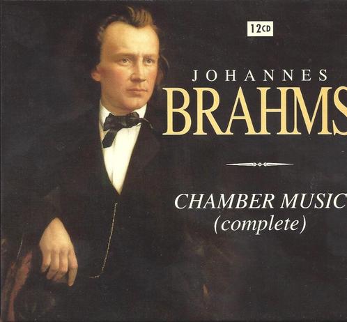CD BOXSET - Brahms - Kamermuziek kompleet - Diverse uitvoere, Cd's en Dvd's, Cd's | Klassiek, Zo goed als nieuw, Kamermuziek, Boxset