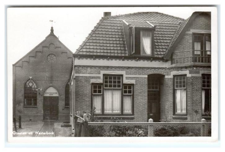 Westerbork, Groeten uit Westerbork, Verzamelen, Ansichtkaarten | Nederland, Ongelopen, Drenthe, 1940 tot 1960, Verzenden