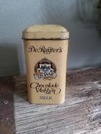 de ruijter chocolade vlokken melk blik, Verzamelen, Blikken, Ophalen of Verzenden, Gebruikt, Overige