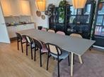 HAY tafel CPH 30 - Eiken, Linoleum Grijs, Ophalen, 50 tot 100 cm, Eikenhout, Zo goed als nieuw