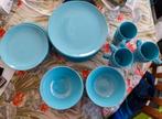 Blauw servies van Ikea, Huis en Inrichting, Keuken | Servies, Ophalen, Zo goed als nieuw, Bord(en), Overige stijlen