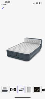 ntex Ultra Plush Headboard luchtbed, Ophalen of Verzenden, Ingebouwde pomp, Gebruikt, 2-persoons