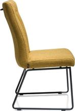 Nieuwe stoelen, oker, zwart tube frame + greep, Malene H&H, Huis en Inrichting, Stoelen, Ophalen, Overige kleuren, Nieuw, Metaal