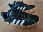 adidas   Zwarte leren platform sneaker VL COURT BOLD  39,5, Kleding | Dames, Schoenen, Ophalen of Verzenden, Zo goed als nieuw