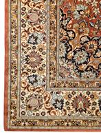 Vintage Perzisch wol vloerkleed Galaxie orange 250x350cm, Persian Perzisch vintage oosters hype, Crème, 200 cm of meer, Ophalen of Verzenden