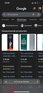 Roll up banner standaard, Verzamelen, Ophalen