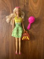 Barbie pop zomer jurkje met tas kam en zonnebril speel set!, Gebruikt, Ophalen of Verzenden, Barbie