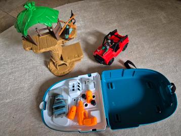 Gereedschapskist, Uitkijktoren, 4x4 & Poppetje beschikbaar voor biedingen