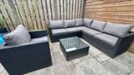 Nette antraciete Wicker loungeset, Ophalen, Zo goed als nieuw, Loungeset, Wicker