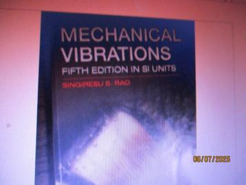Mechanical Vibrations SI 5/E Singiresu S. Rao 9789810687120 beschikbaar voor biedingen