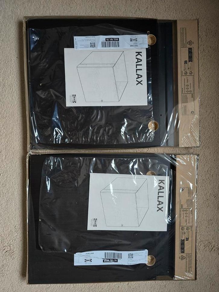 Ikea Kallax Inzetkastje - Nieuw in doos 2x, Huis en Inrichting, Kasten | Boekenkasten, Nieuw, Minder dan 50 cm, Minder dan 100 cm