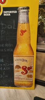 Reclamebord Sol bier brouwerij mancave bar bord café, Ophalen of Verzenden, Gebruikt, Reclamebord