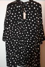 Nieuw Wehkamp Great Looks lange zwarte blouse polkadots 54, Kleding | Dames, Grote Maten, Ophalen, Nieuw, Wehkamp Great Looks