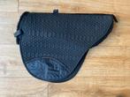 F.R.A. Zadel pad boomloos zadel S zwart schaapsbont, Dieren en Toebehoren, Ophalen of Verzenden, Zo goed als nieuw, Dekje