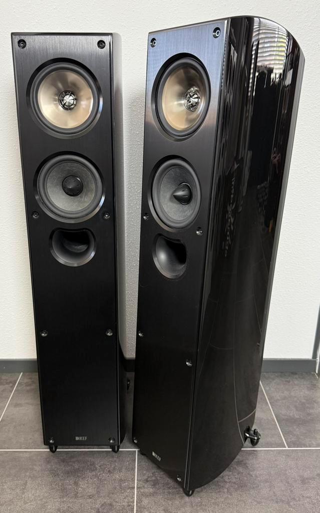 KEF XQ30 “HOOGWAARDIGE” slanke spealers “TOP STAAT”!, Audio, Tv en Foto, Luidsprekers, Zo goed als nieuw, Front, Rear of Stereo speakers