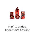 Wizards of the Coast Dungeons & Dragons Nar'l Xibridas Dice, Ophalen of Verzenden, Zo goed als nieuw